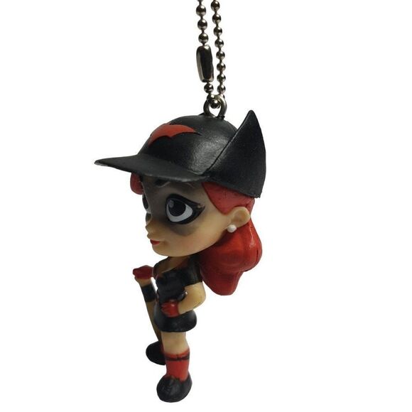 DC Comics Batwoman Lil Bombshells Figural Clip 2" Vinyl Figure Backpack Clip NEW - Picture 3 of 8